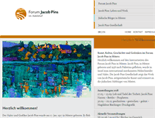 Tablet Screenshot of jacob-pins.de